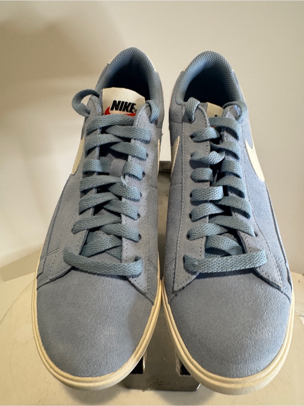 Nike Blazer Light Blue Suede Sneakers
Women’s size 9 new - Picture 5 of 10